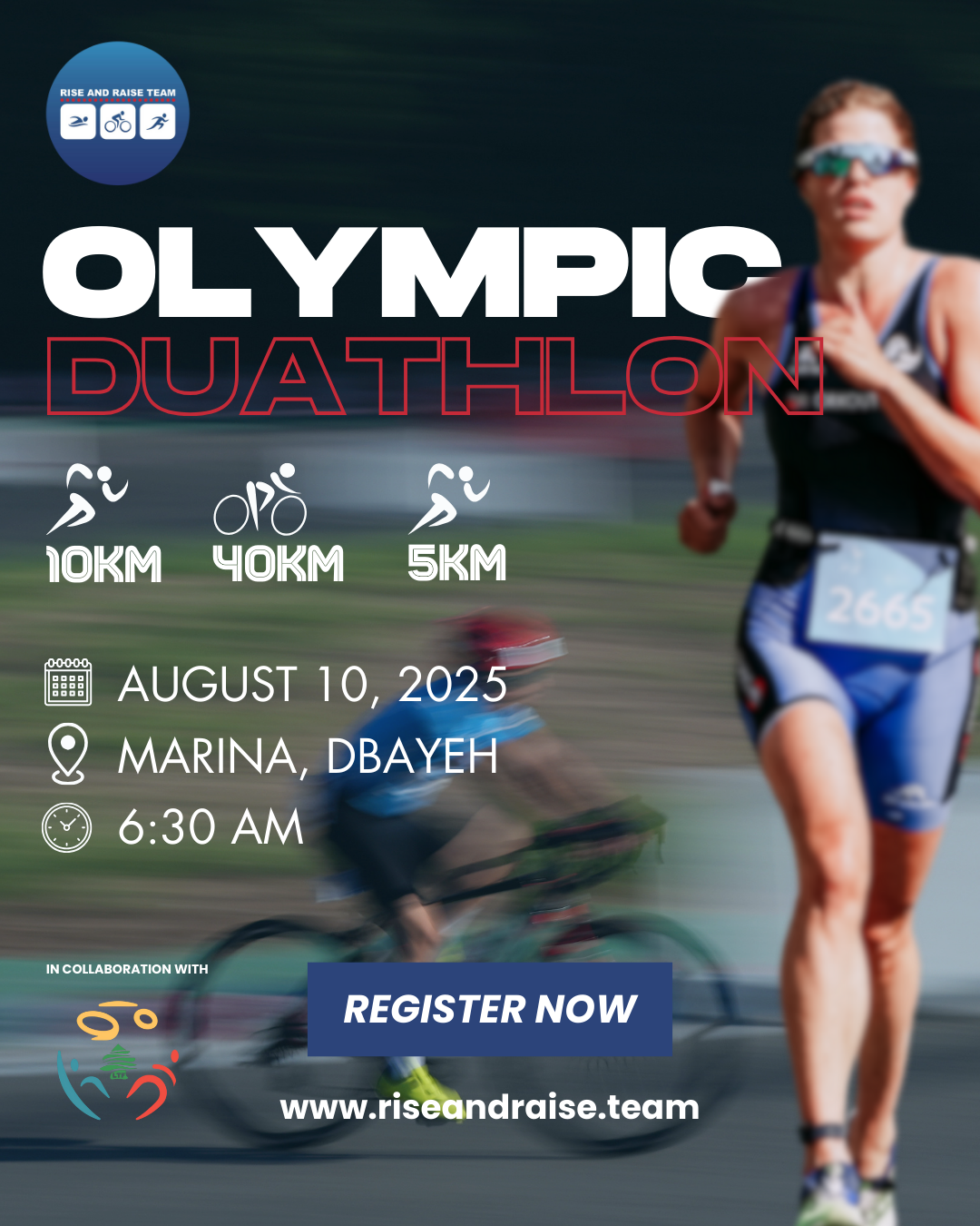 Rise and Raise Olympic Duathlon 2025